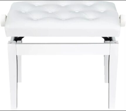 Ubar Sweet Piano/Keyboard Adjustable Wooden Bench, Height Adjustable Soft Cushion Padded
