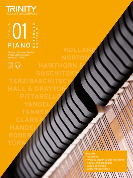 Trinity College London Piano Exam Pieces Plus Exercises 2021-2023: Grade 1 - Extended Edition Sheet music